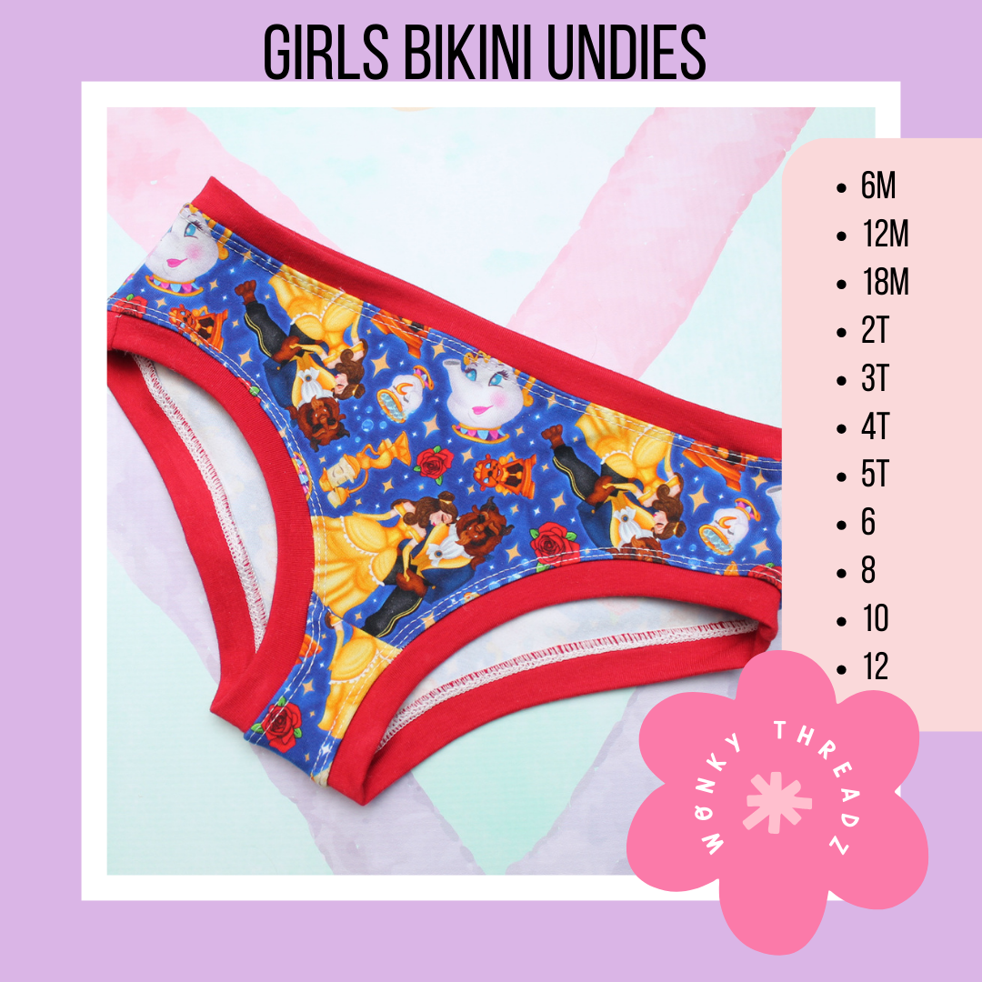 Girl's Bikini Undies