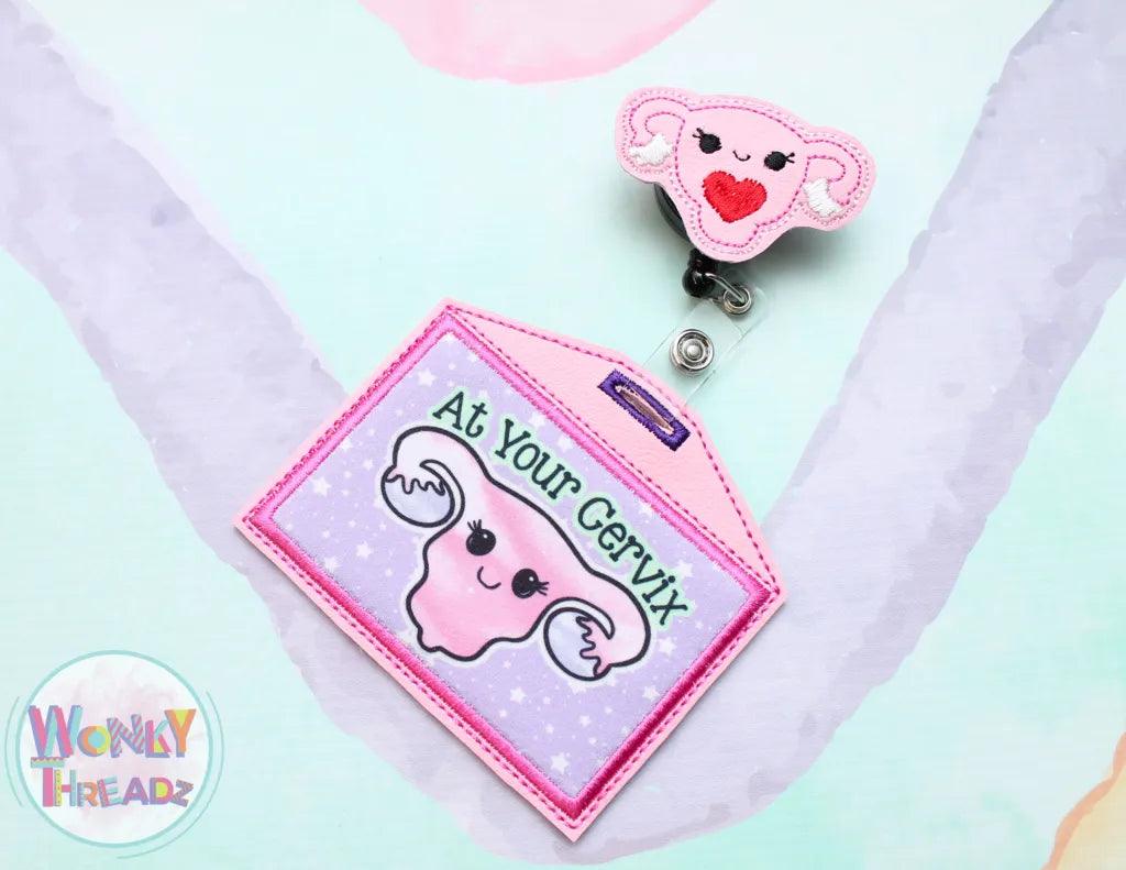 At Your Cervix Badge Reel - Wonky Threadz
