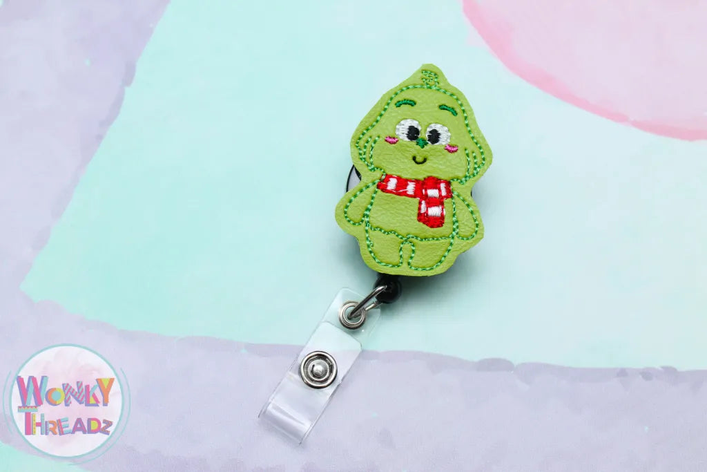Mean One Badge Reel Or ID Holder