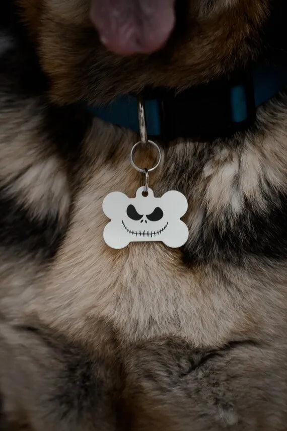 Nightmare Christmas Pet Tag