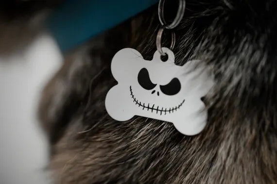 Nightmare Christmas Pet Tag