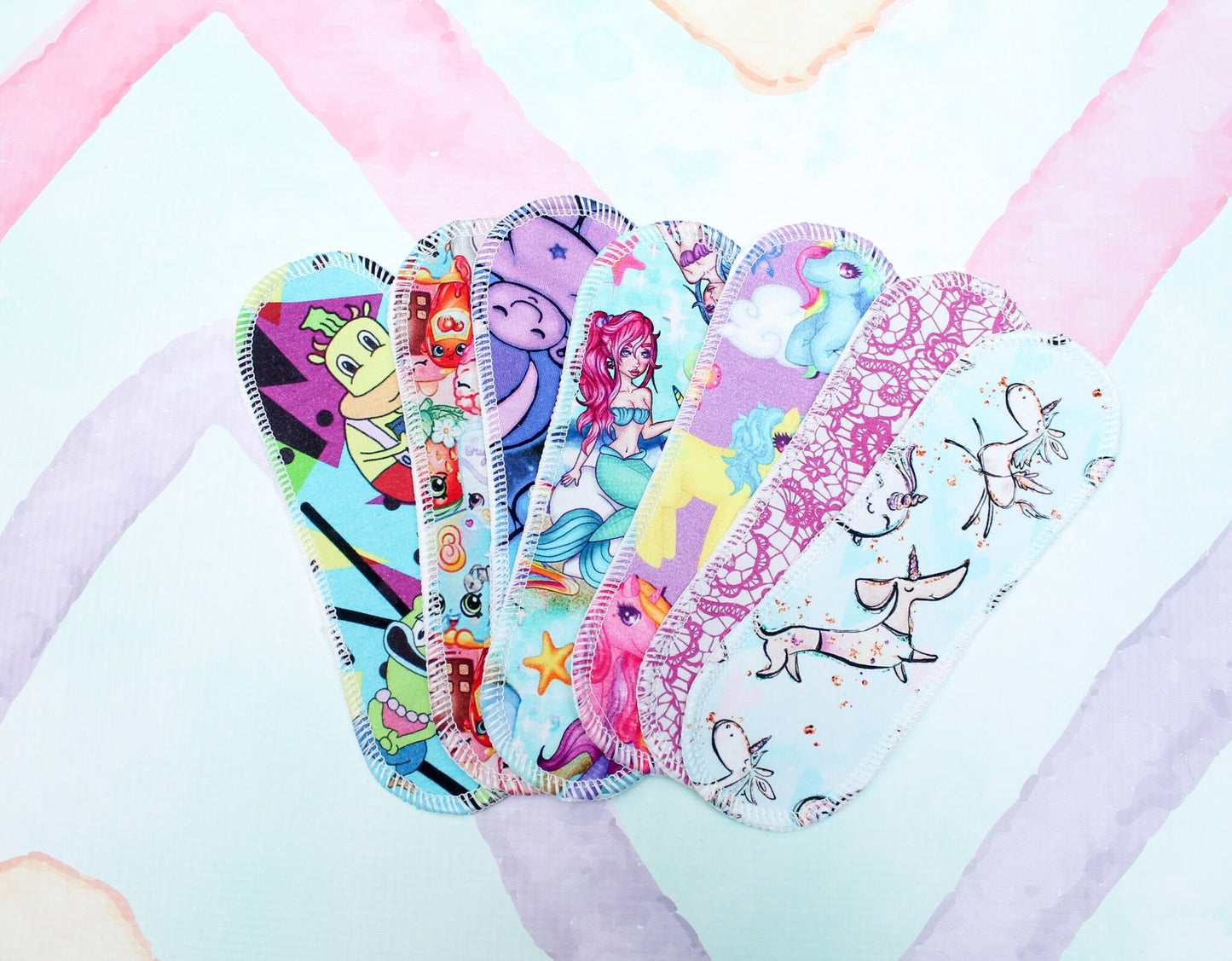 Reusable Panty Liners Set