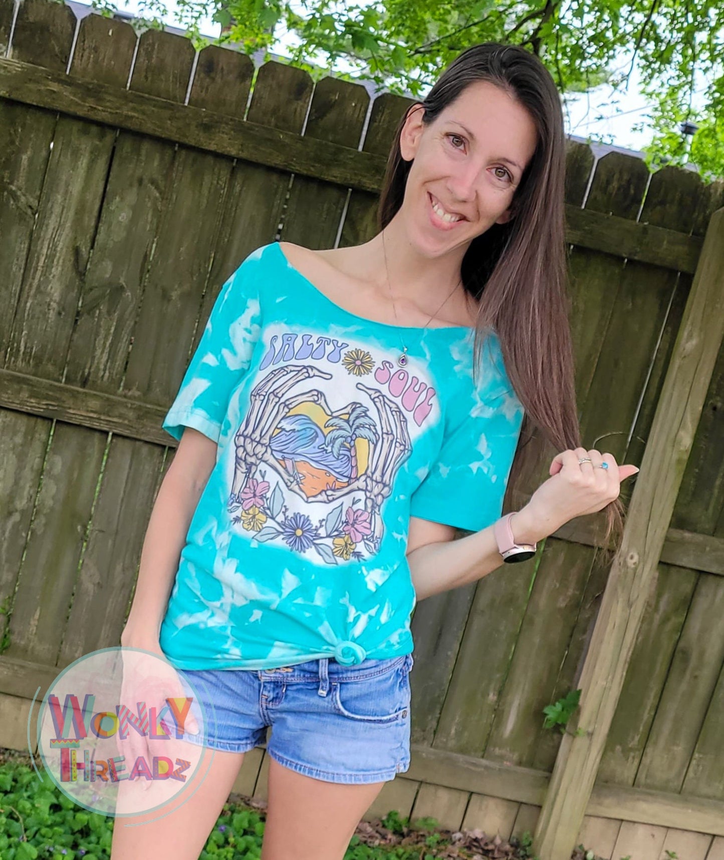 Salty Soul Distressed Tee