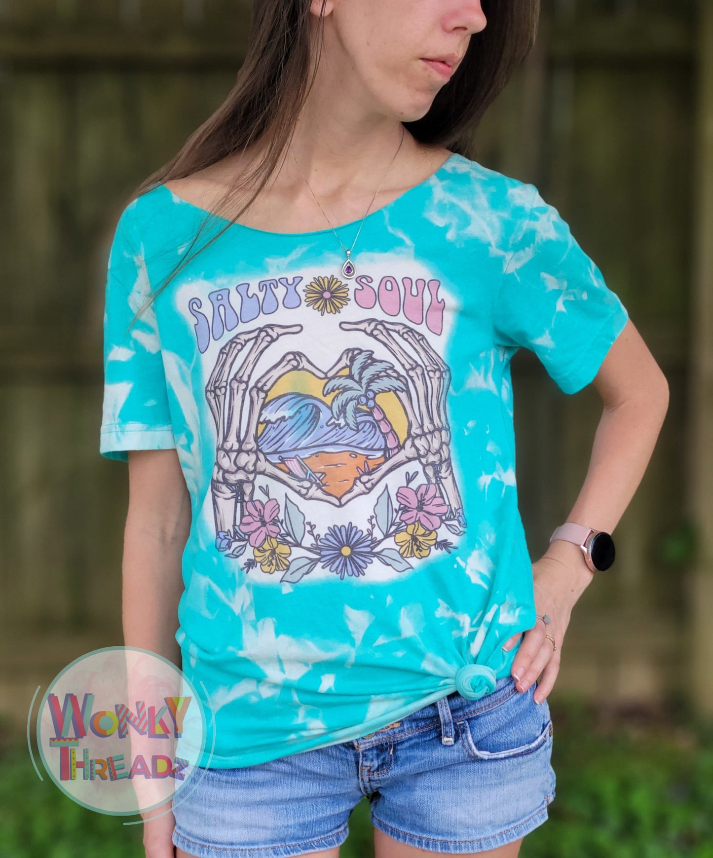 Salty Soul Distressed Tee