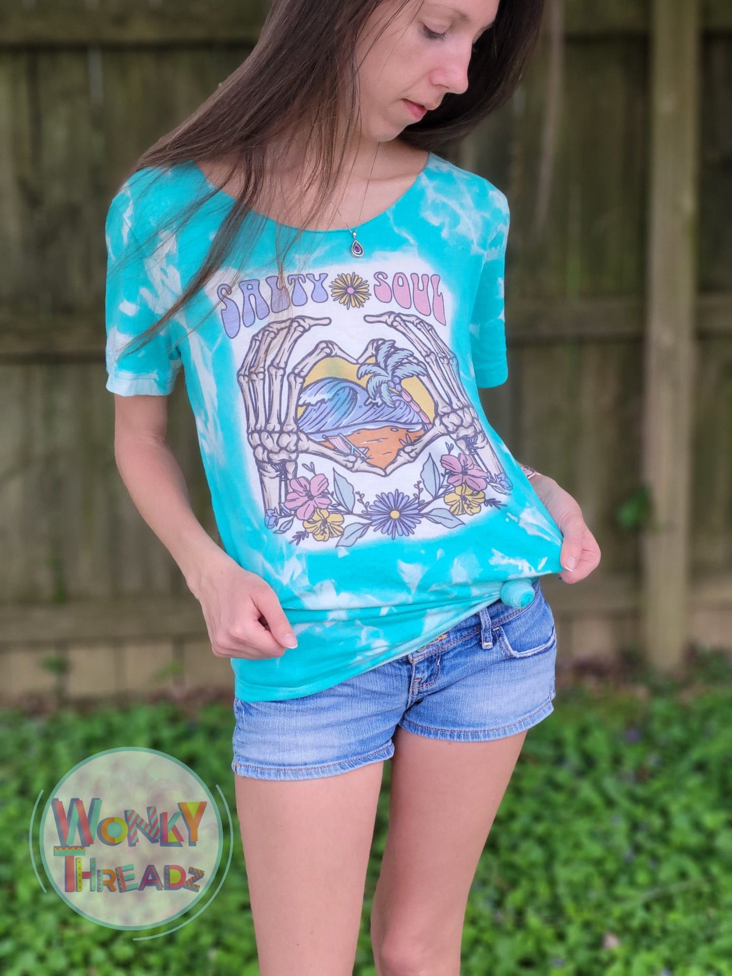 Salty Soul Distressed Tee