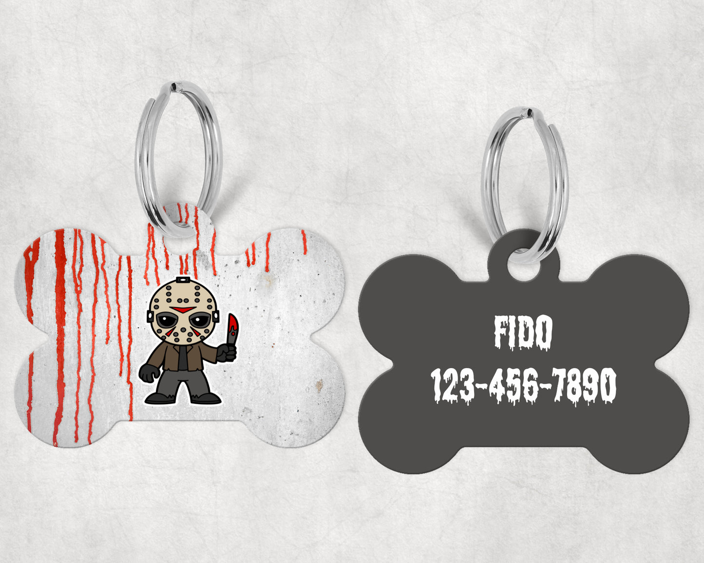 Horror Guy Pet Tag