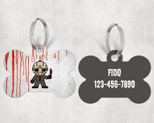 Horror Guy Pet Tag